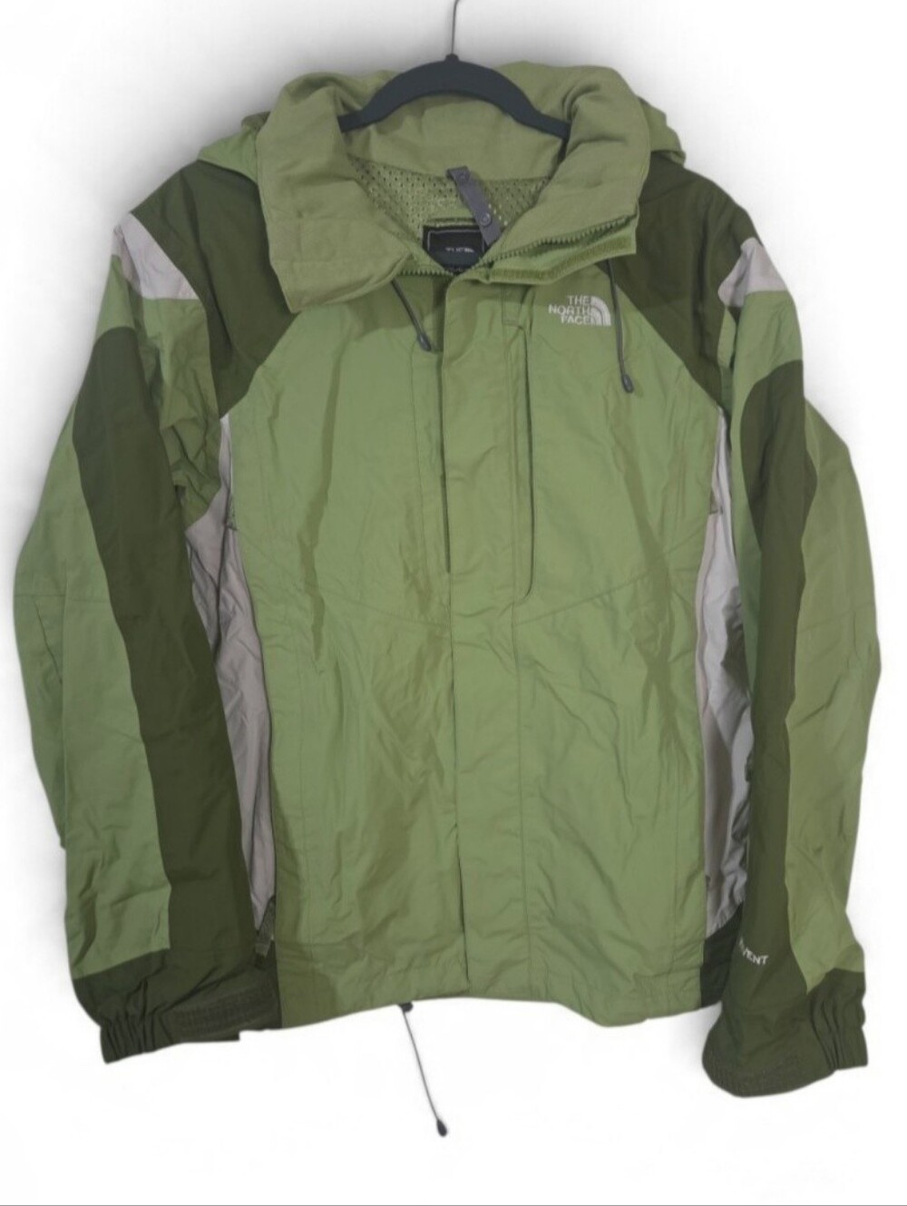 Womens The North Face AE8F Banshee TRIclimate Green Jacket Sz M